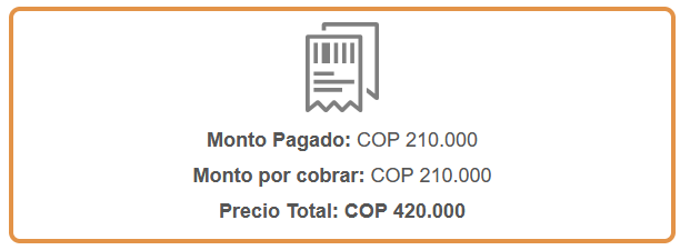 Link Monto Pagado